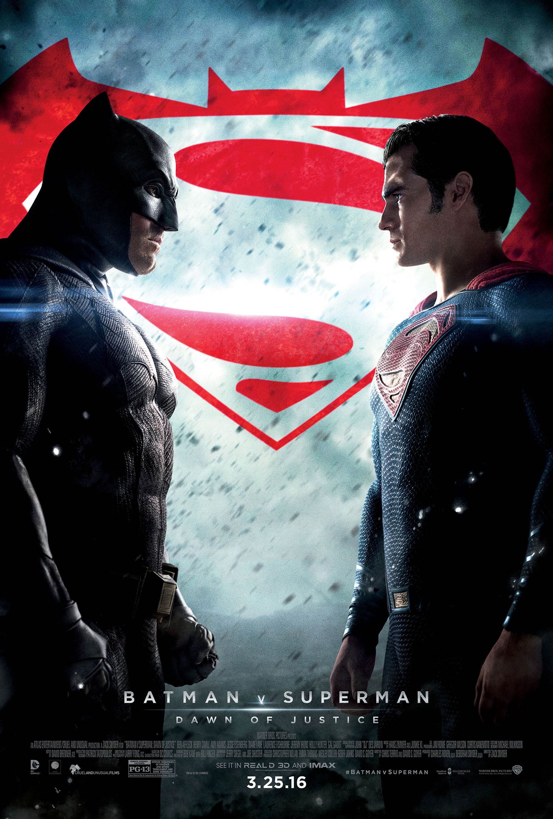 蝙蝠俠大戰超人正義黎明海報